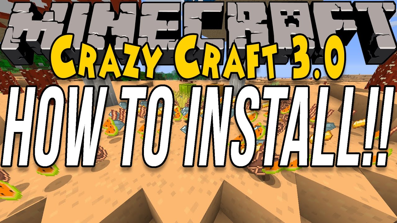 Minecraft crazy craft mod